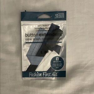 FREE WITH PURCHASE OF MATERNITY ITEM. Button Extenders